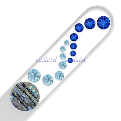 【波希米亞水晶--透明系列WA】歐洲捷克水晶玻璃指甲銼刀 SWAROVSKI水鑽 水晶美甲刀 指甲刀 (4.8折)
