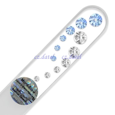 【浪漫水晶星空--透明系列CO】歐洲捷克水晶玻璃指甲銼刀 SWAROVSKI水鑽 水晶美甲刀 指甲刀 (4.8折)