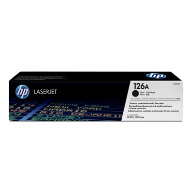 hp 126a ce310a 原廠黑色碳粉匣 ( laserjet pro cp1025nw)