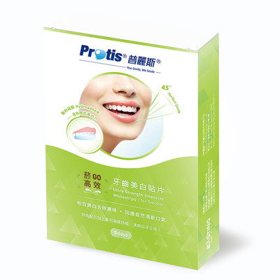【Protis普麗斯】菸GO高效牙齒美白貼片(10片) (7.4折)