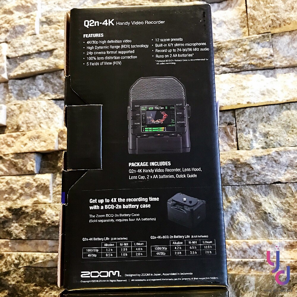 新しいスタイル ZOOMQ2n-4K - ビデオカメラ