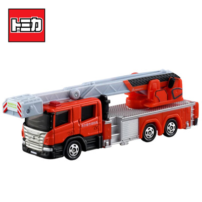 TOMICA NO.145 名古屋消防車 名古屋市消防局 消防車 雲梯車 玩具車 長盒 160908 (4.4折)