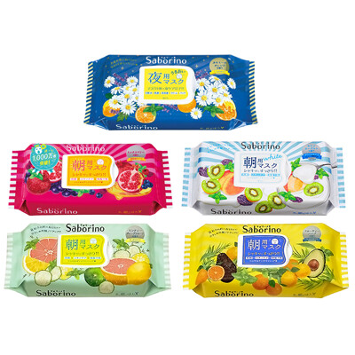 日本 BCL SABORINO 早安面膜(5款任選) (6折)