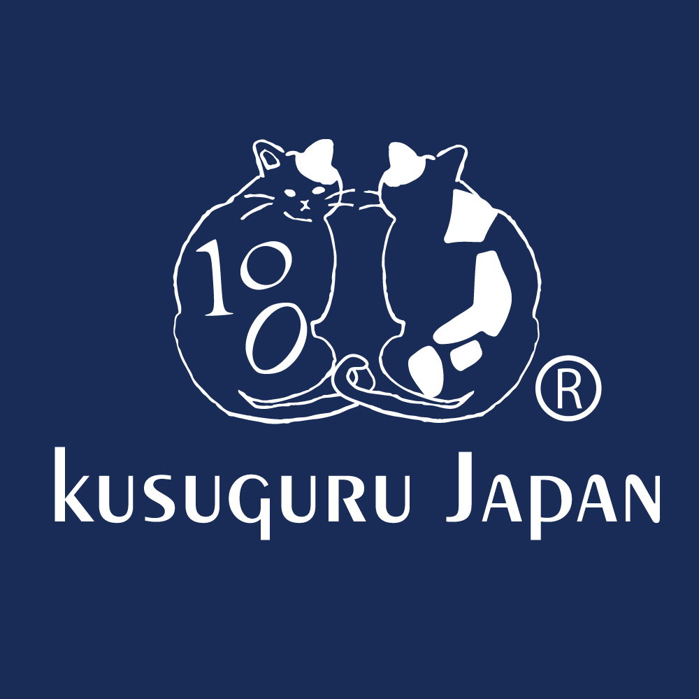【Kusuguru Japan】日本眼鏡貓午餐袋 保溫保冷(內層保溫鋁箔)NEKOMARUKE-藍色