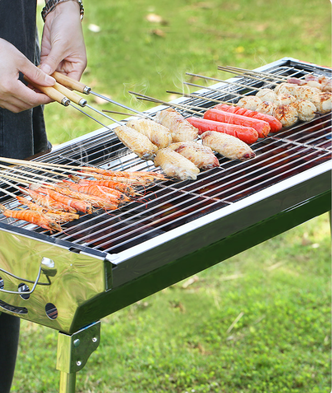 燒烤爐家用木炭戶外燒烤架小型烤肉爐子野外bbq烤架無煙烤串用品 生活市集