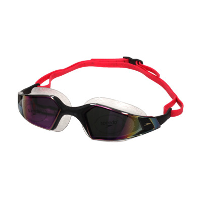 SPEEDO AQUAPULSE PRO 成人運動泳鏡-鏡面-蛙鏡 游泳 競技 黑紫 (8.9折)