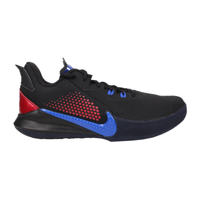 NIKE MAMBA FURY EP 男籃球鞋-KOBE 黑曼巴 XDR 明星款 黑紅藍 (8.4折)