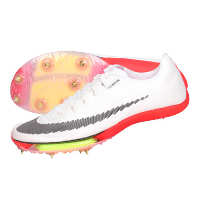 NIKE AIR ZOOM MAXFLY 男女田徑短跑釘鞋-短距離 附鞋袋 白黑紅橘黃 (10折)