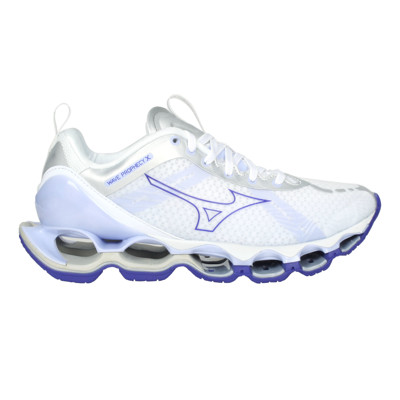 MIZUNO WAVE PROPHECY X 女慢跑鞋- 避震 運動 美津濃 白紫 (7.9折)
