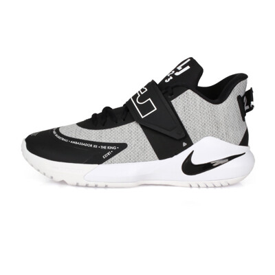 NIKE AMBASSADOR XII 男籃球鞋-慢跑 中筒 黑白 (8.4折)