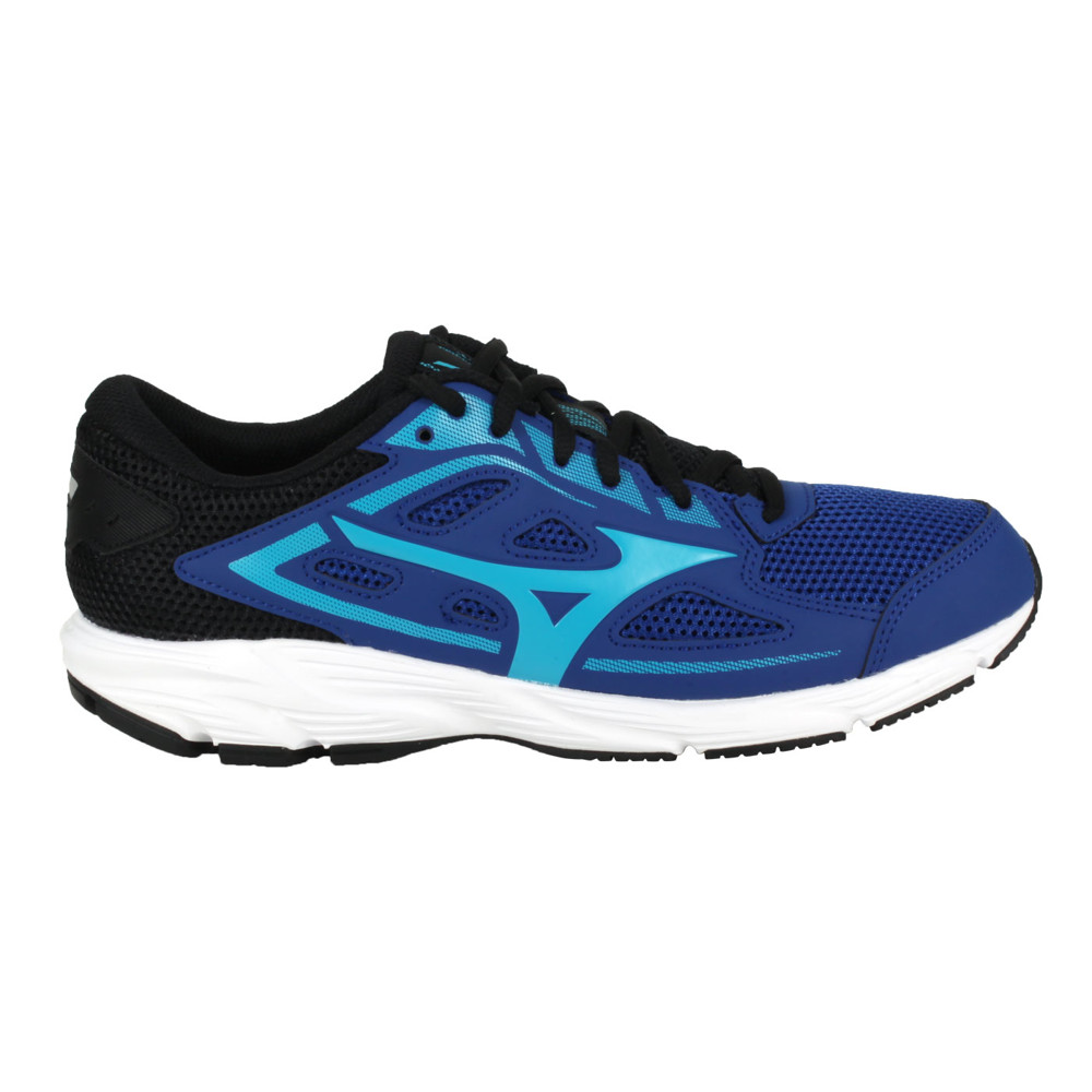 MIZUNO SPARK 7 男慢跑鞋-運動 反光 訓練 美津濃 藍水藍黑 － 松果購物
