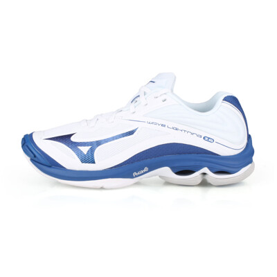 MIZUNO WAVE LIGHTNING Z6 男排球鞋-美津濃 白藍 (8.4折)