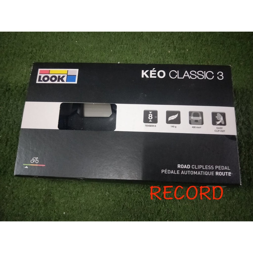 紀錄單車look Keo Classic 3 踏板含防滑扣片黑色附4 5扣片公路車卡踏喜客 生活市集