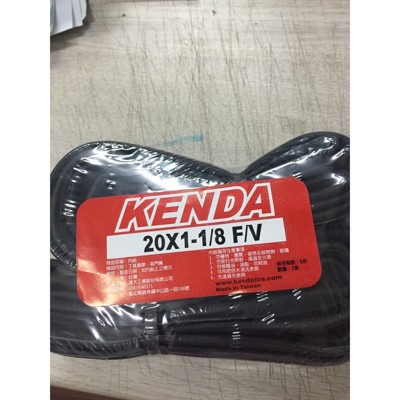 紀錄單車 kenda 建大 20x1-1/8 f/v 法嘴 一條 內胎 - 一般長 (10折)