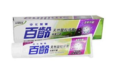 【百齡】天然鹽粒牙膏 170g (6.1折)
