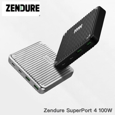 🇹🇼台灣現貨🔥 Zendure 征拓 充電器 快充桌面 100W Superport4 (10折)
