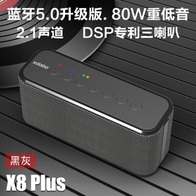 🇹🇼台灣現貨⚡️當天寄出 XDOBO 喜多寶 藍牙音箱X8 Plus 低音炮 TWS 藍牙音響 (9.5折)