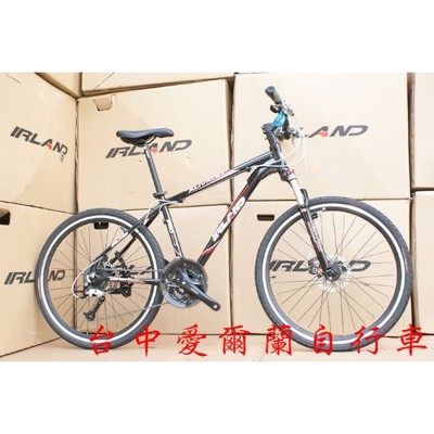 小謙單車愛爾蘭自行車 原廠直營 日本shimano alivio 27速 鋁合金 登山車 碟剎 避震 (8.7折)