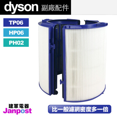 Dyson 戴森 超高密度 副廠濾網 HP06 TP06 空氣清淨機 HEPA 活性碳 二合一 (6折)