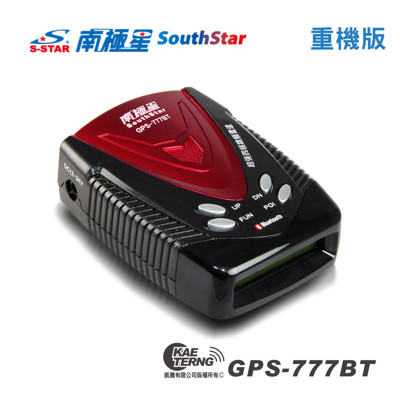 【凱騰】南極星 GPS-777BT 全頻衛星一體式測速器(重機版) (6.8折)