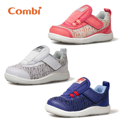 Combi 康貝 Core-S成長機能鞋A02-粉/灰/藍【佳兒園婦幼生活館】 (8.2折)