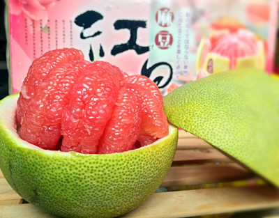 无毒双认证养生麻豆红文旦特大颗礼盒