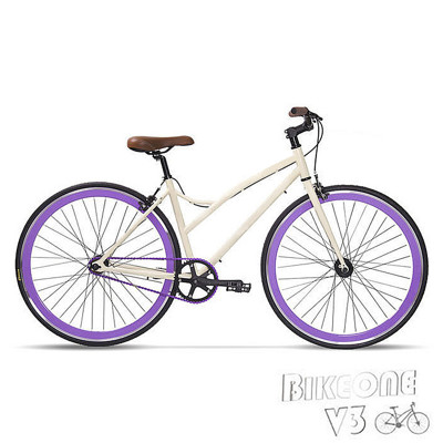 BIKEONE V3 歐式車型設計 簡約時尚淑女款單速車 (7.1折)