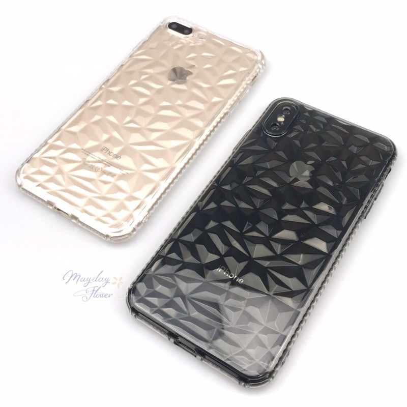 鑽石紋轉音孔手機保護殼iphone系列手機殼 松果購物