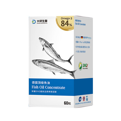 【大研生醫】德國頂級魚油 (60粒/瓶) (4.5折)