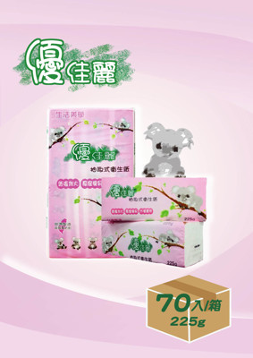 【熱銷商品】.獨家.優佳麗超厚實抽取式衛生紙-70包裝 (0.1折)