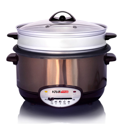 【KRIA可利亞】金玉滿堂蒸煮電火鍋/料理鍋/調理鍋 4.5L(KR-838) (5.1折)