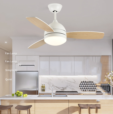 吊燈 燈 燈具 電風扇 42吋 風扇燈 餐廳現代簡約電風扇吊燈家用客廳風扇吊燈北歐風臥室吊扇燈