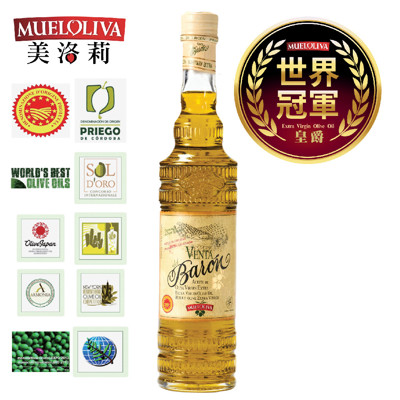 西班牙【世界總冠軍Mueloliva美洛莉】皇爵 世界冠軍頂級橄欖油500ml (6.6折)