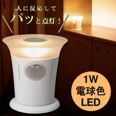 【樂活動】日本ELPA和風造型人體感應LED燈(PM-L700) (9折)
