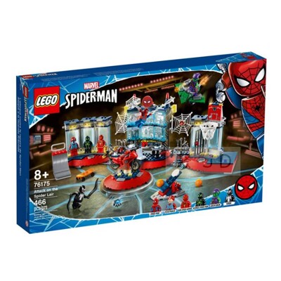 76175【LEGO 樂高積木】Marvel 漫威系列 - 蜘蛛人總部襲擊 (10折)