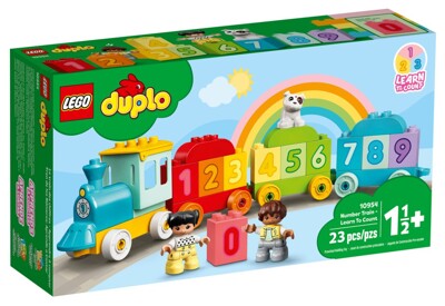 10954【LEGO 樂高積木】Duplo 得寶系列 -數字列車-學習數數 (9.5折)