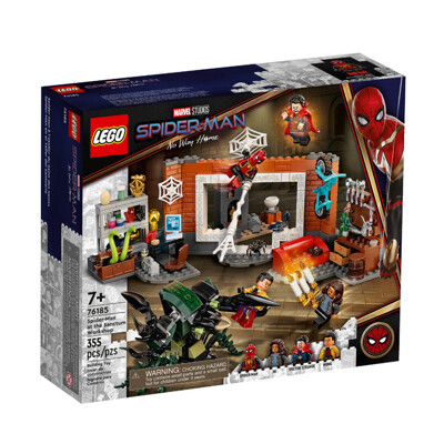 76185【LEGO 樂高積木】Marve 英雄系列 - 聖殿工廠的蜘蛛俠(355pcs) (10折)