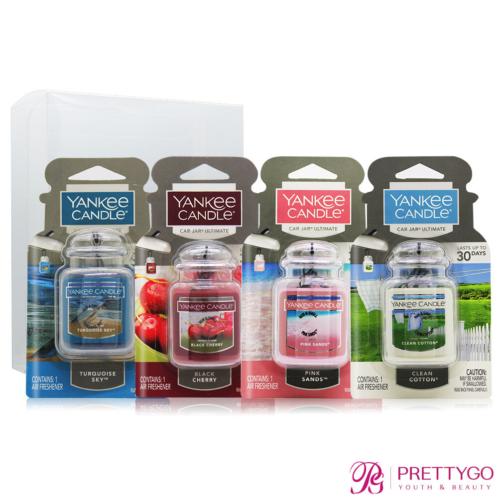 Yankee Candle Car Jar Ult車用 室內芳香劑吊飾套組 10gx4 生活市集