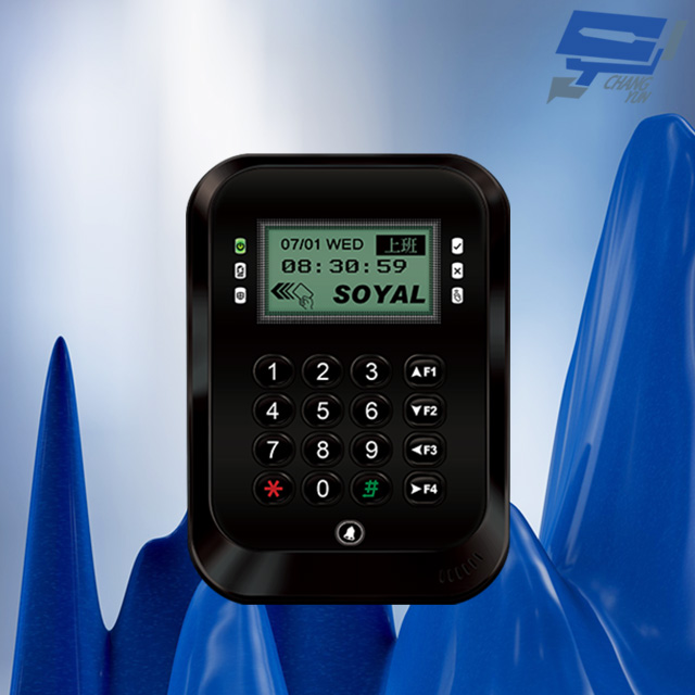 昌運監視器 SOYAL AR-837-E E2 雙頻 TCP/IP 液晶感應控制器 門禁讀卡機