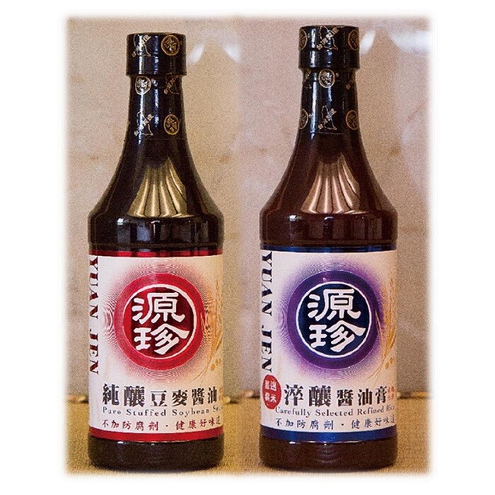 源珍烹飪聖品純淬釀醬油組 純釀醬油 1瓶 粹釀油膏 1 生活市集